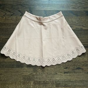 Forever 21 Faux Leather Cutout Mini Skirt (Medium) | NWT